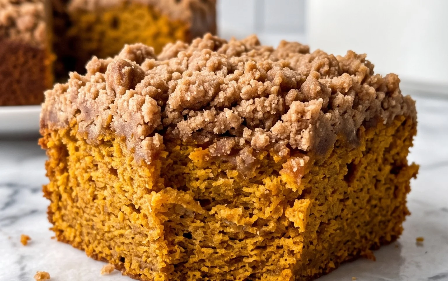 Ultimate Pumpkin Coffee Cake Recipe-Moist & Spiced