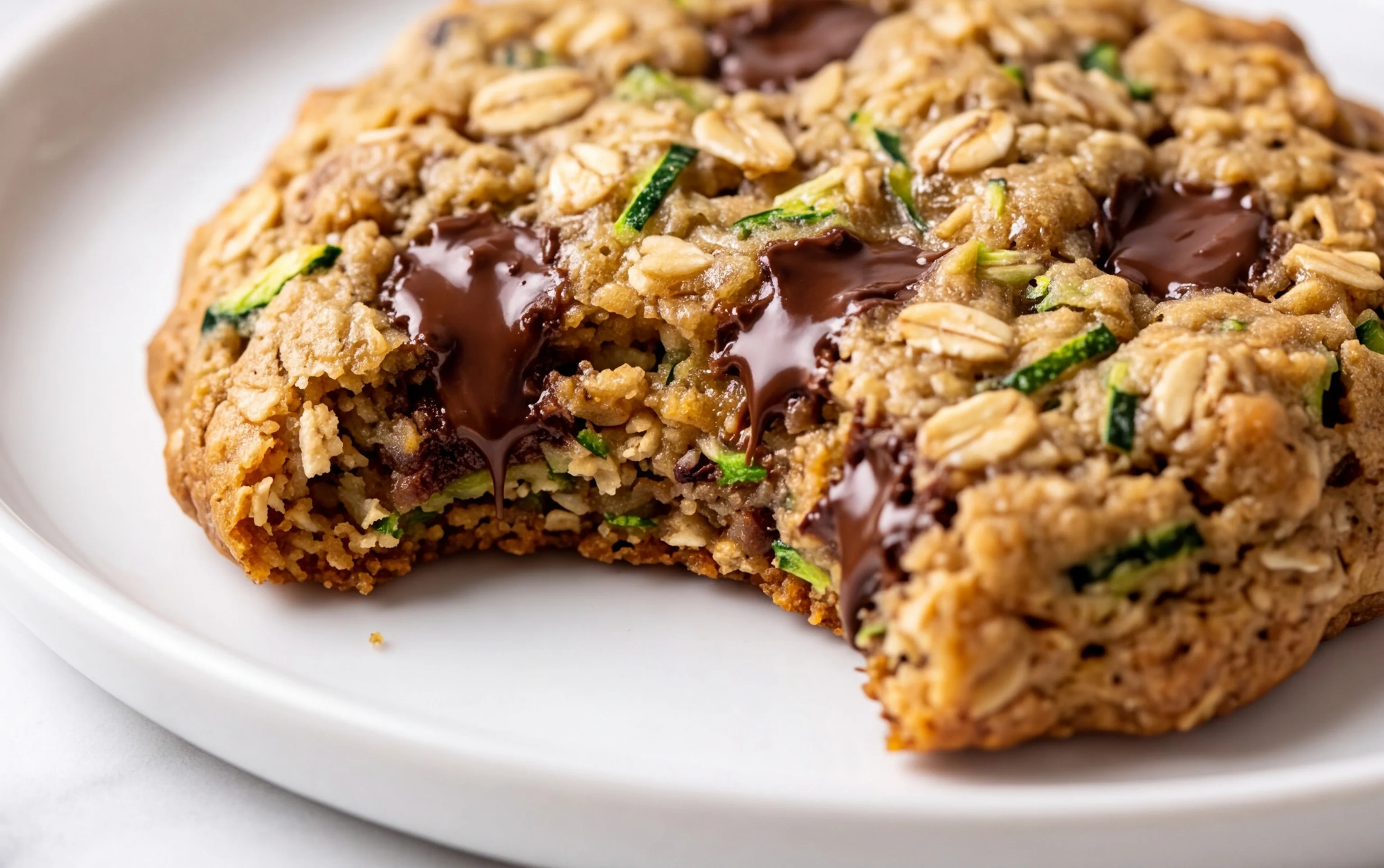Healthy Zucchini Oatmeal Cookies