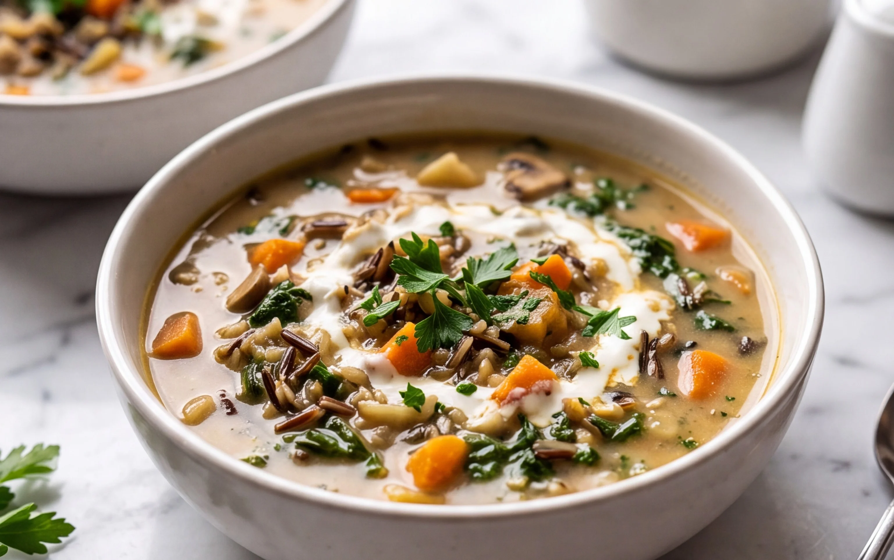 Cozy Autumn Wild Rice Soup Recipe – Hearty & Flavorful